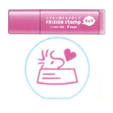 Pilot ilmily Frixion Stamp, Silinebilir Damga, Snoopy Pembe Renk Tekli Adet