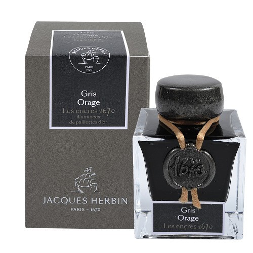 Jacques Herbin 1670 Ink - Gris Orage - 50ml Mürekkep