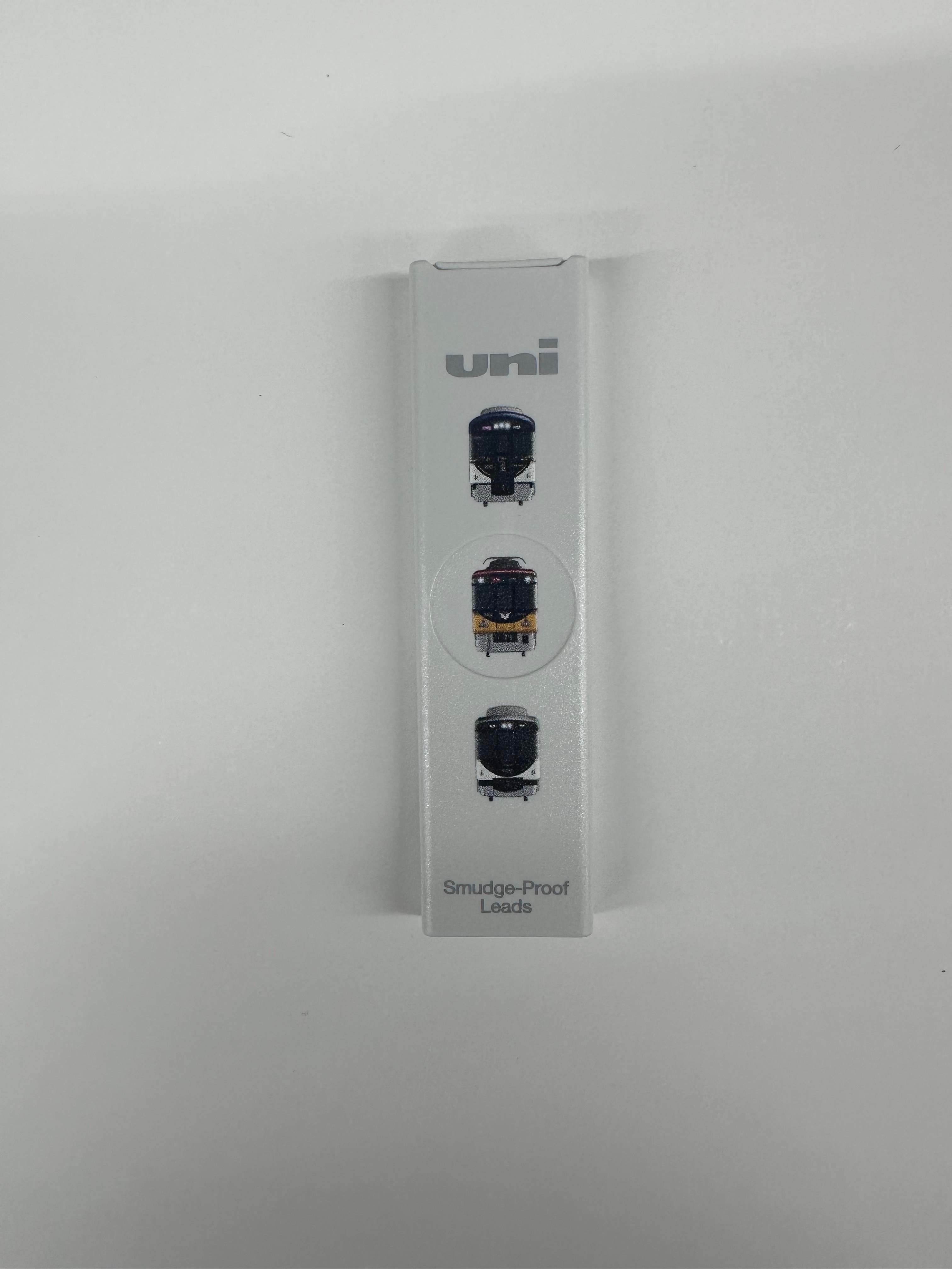 Uni Koleksiyonluk Limited Edition Smudge Proof Leads 0.5 HB Uç - Beyaz gövde