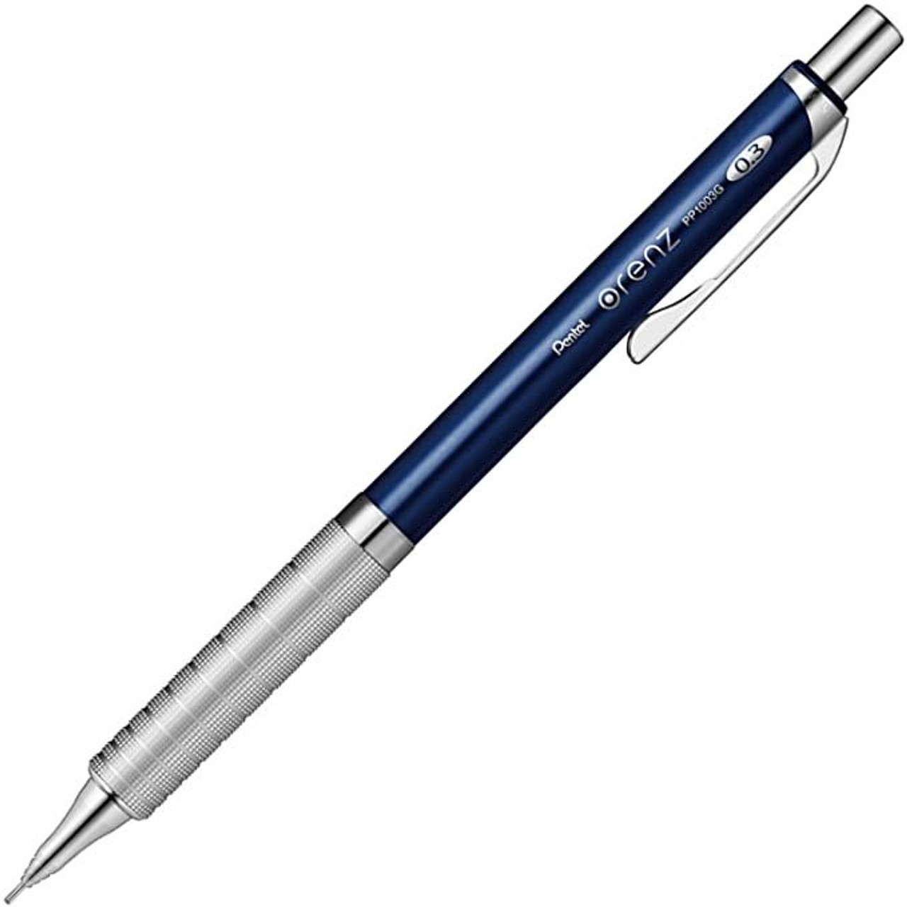 Pentel Orenz Metal Grip 0.3 Uç Mavi Mekanik Versatil Kurşun Kalem