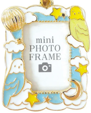 Southern DS Create Muhabbet Kuşu Mini Fotoğraf Çerçevesi Charm Anahtarlık