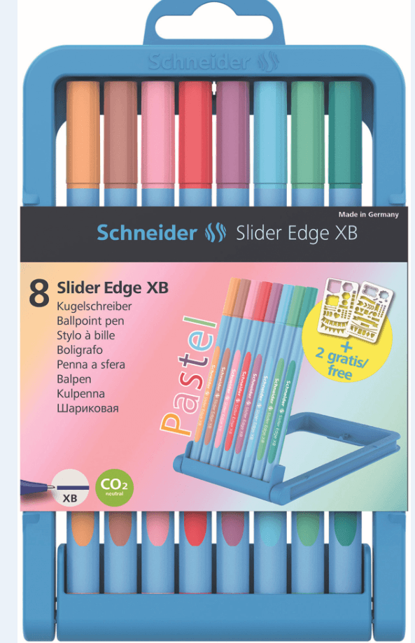 Schneider slider edge xb 8 li pstel kalem seti