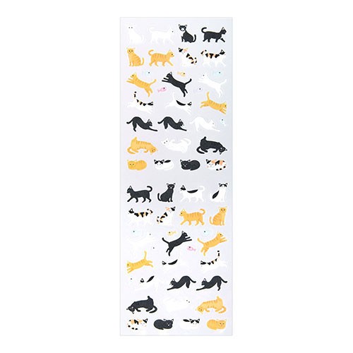 Midori Küçük Motif Sticker Çıkartma - Kedi