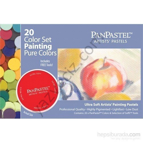 PANPASTEL BOYA SETİ+AKSESUAR 20 RENK - PanPastel