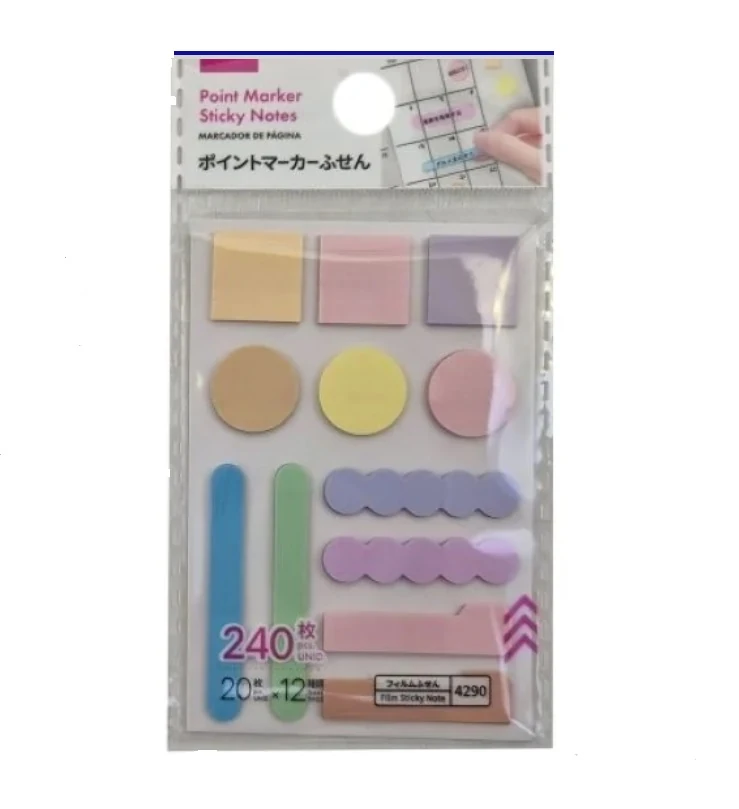 İşaretleyici yapışkan notlar Post it