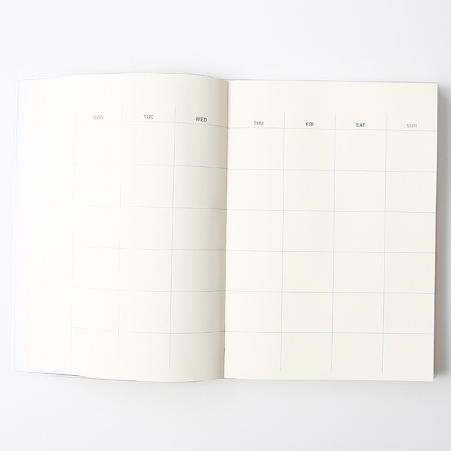 Muji Japon Tarihsiz Planlayıcı Defter Ajanda A5 High Quality Paper