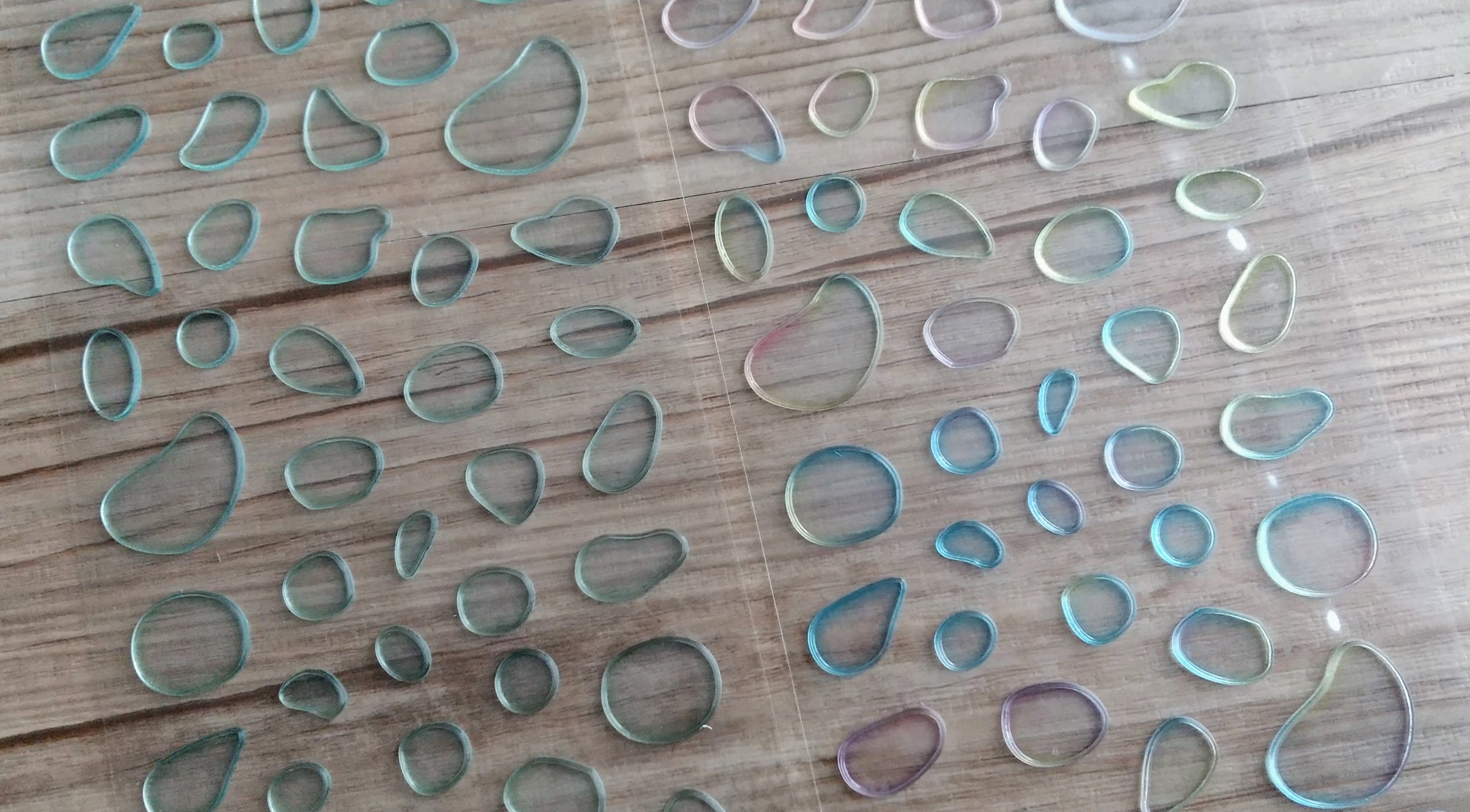 Su Damlacığı  49 Parça Sticker - Çıkartma