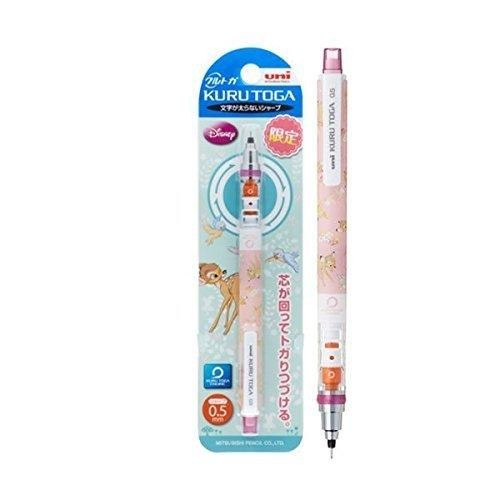 Uni Pencil Limited Kurtoga Mekanik Kurşun Kalem 0.5mm Standart Model Disney Bambi Flower