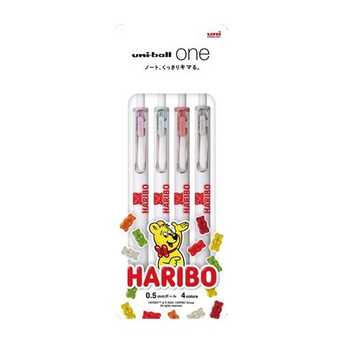 HARIBO Uniball One Tükenmez Kalem 0.5mm Jel 4 Renk