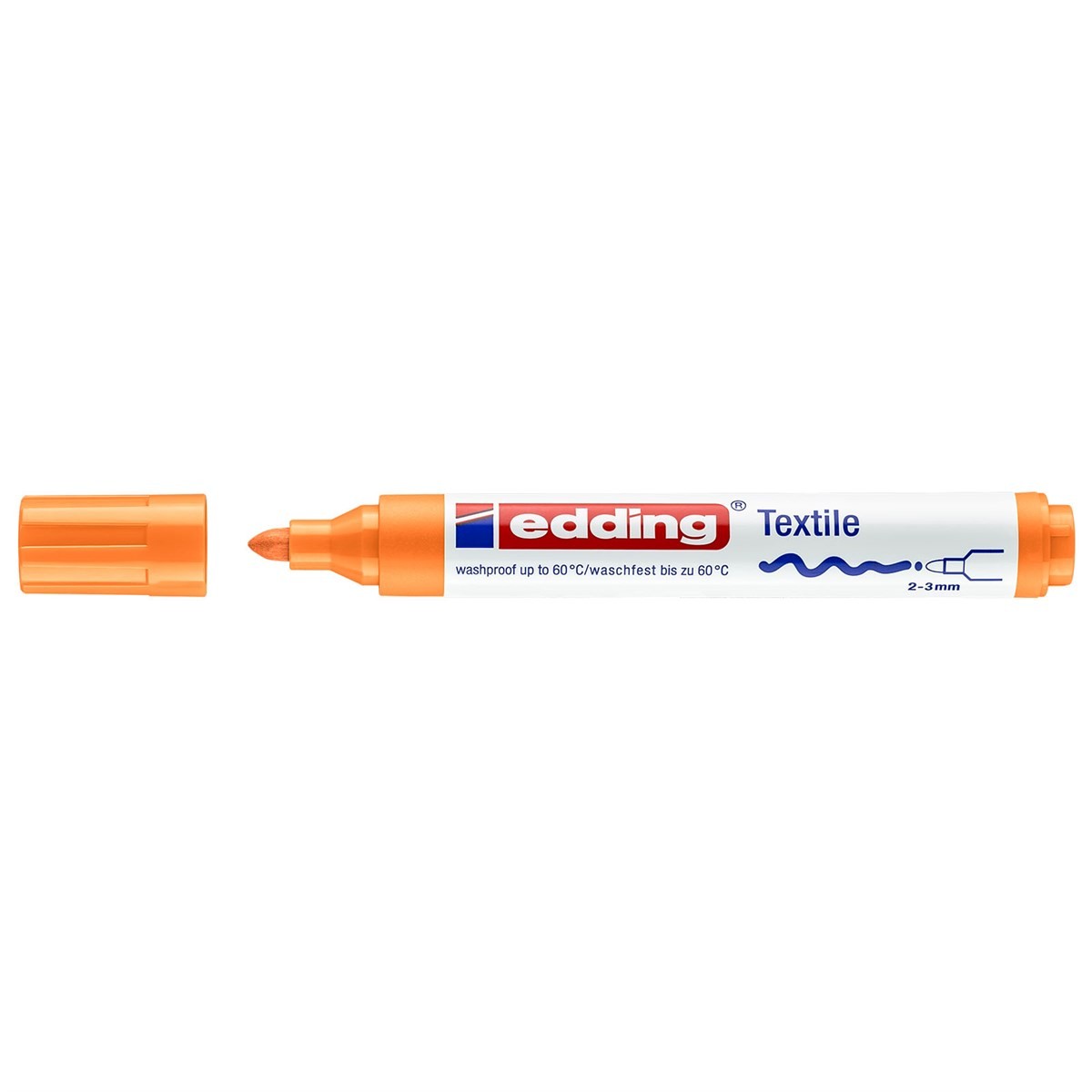 Edding 4500 Tekstil Kalemi 2-3mm Fosforlu Turuncu