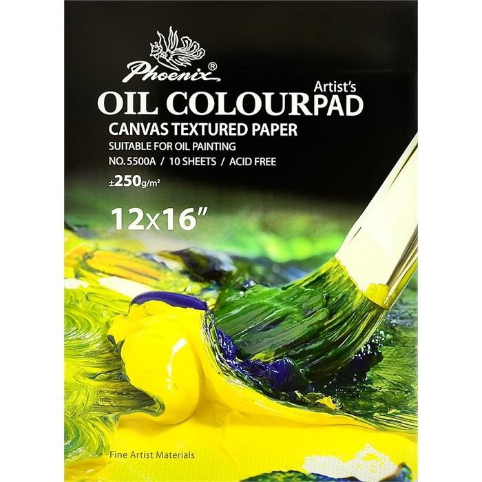 Kampanyalı Phoenix Yağlı Boya Defteri 10 Yaprak 250 gr 30.5x40.6cm