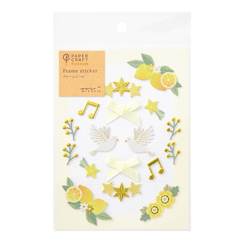 MIDORI Tasarım Kağıt El Sanatları Sticker Çıkartma - Kuş