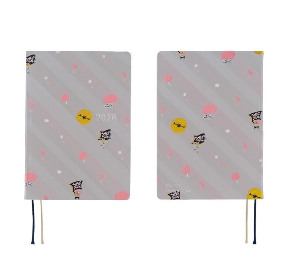 Kampanyalı Ön Sipariş Hobonichi Techo HON - A6 Japanese - ONE PIECE Hiriluk’s Cherry Blossoms 