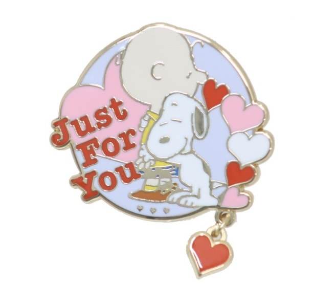 Japan Peanuts Rozeti - Snoopy: Charlie Just For You