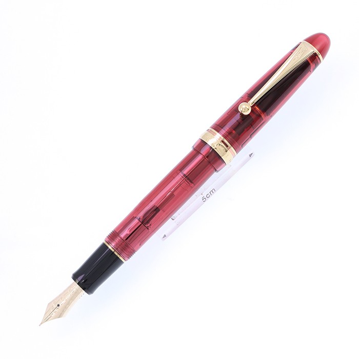 Pilot Custom 742 Limited Edition FKK-MT24-MTL FM UÇ Dolma Kalem - kırmızı