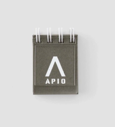 Traveler's Company APIO Mini Eskiz Defteri Gri Kağıt 