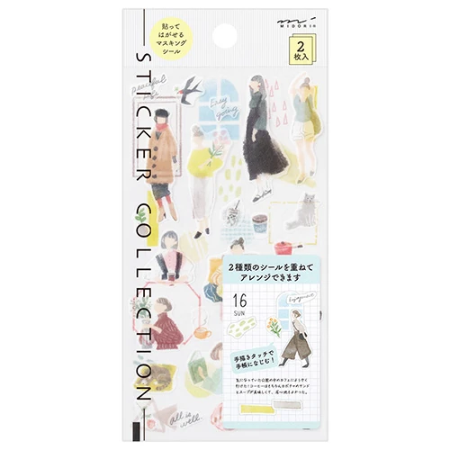 Midori Tasarım Phil Sticker  Moda tasarımı