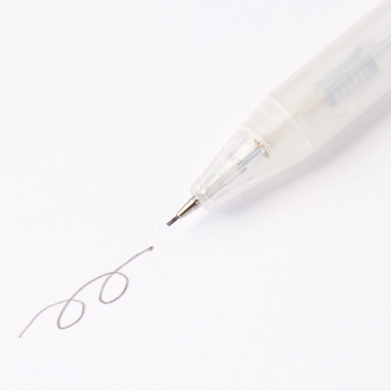 Muji Semi Transparent Polycarbonat Mechanical Pencil 0,5mm Japan,Versatil Kalem