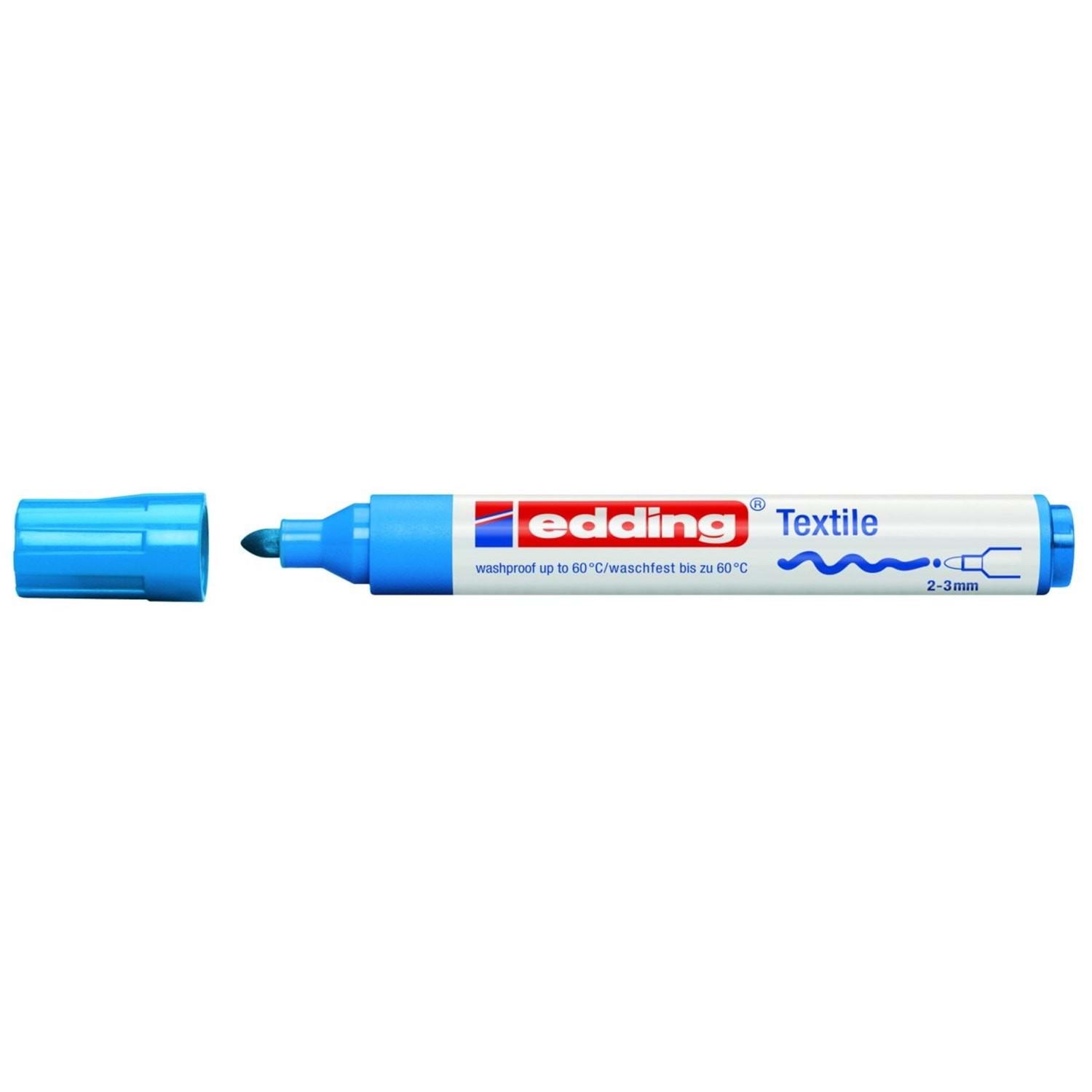Edding 4500 Tekstil Kalemi 2-3mm Mavi