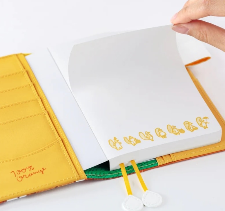 Kampanyalı Ön Sipariş Hobonichi Accessory - Paper(s) - 100%ORANGE: Squirrel Appears