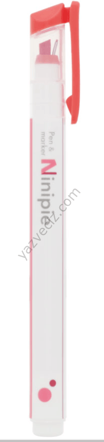 Ninipie Pen & Marker Kırmızı x Koyu Kırmızı Kalem