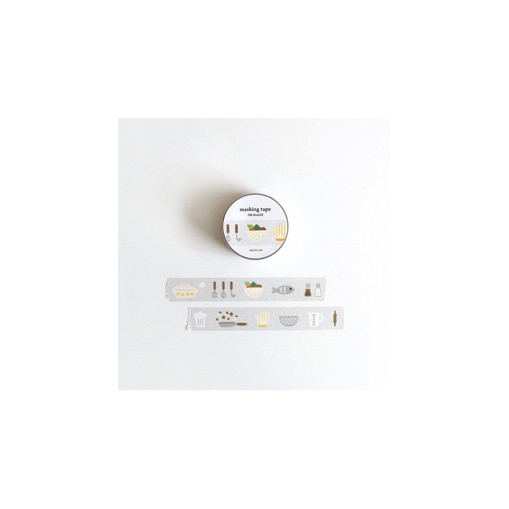 Kore Suatelier design washi tape - illustration 03