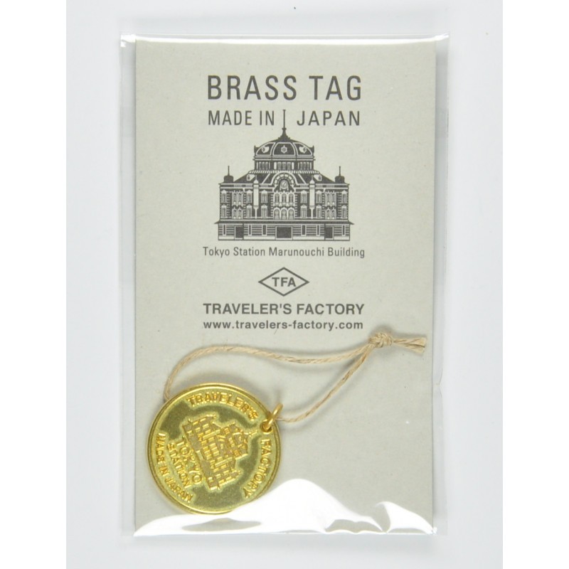 Traveler's Company Brass Charm - Tokyo Station