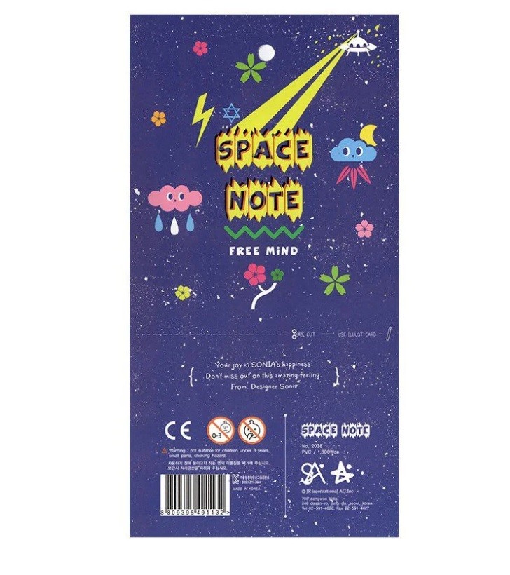 Kore Suatelier Sticker, Çıkartma - 2038 Space Note