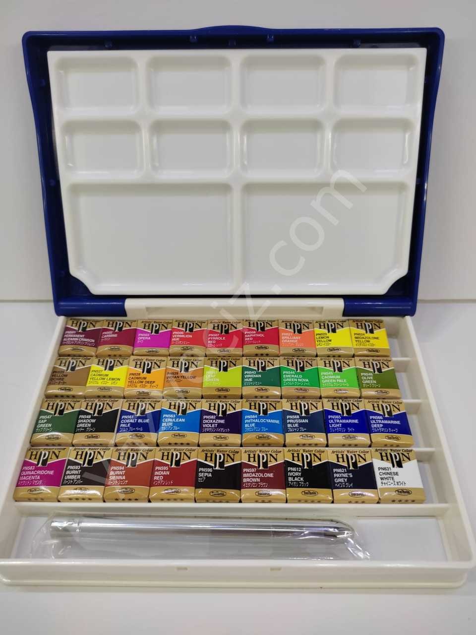 Holbein Profesyonel 36'lı Tablet Suluboya Seti