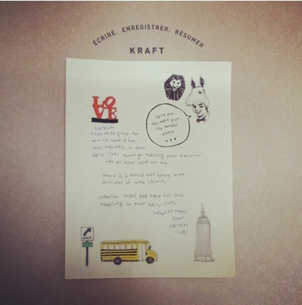  Kore Suatelier Design Sticker Çıkartma - 1012 newyork diary
