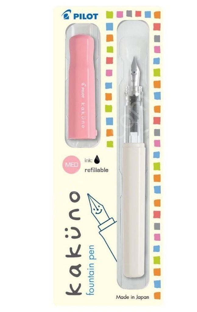 Kampanyalı Pilot Kakuno Dolma Kalem ,Reçine Gövde,Pastel Pembe , EF Uç