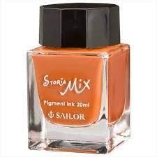Sailor Şi Sailor Şişe Mürekkebi STORiA MIX Pigment 20ml Turuncu
