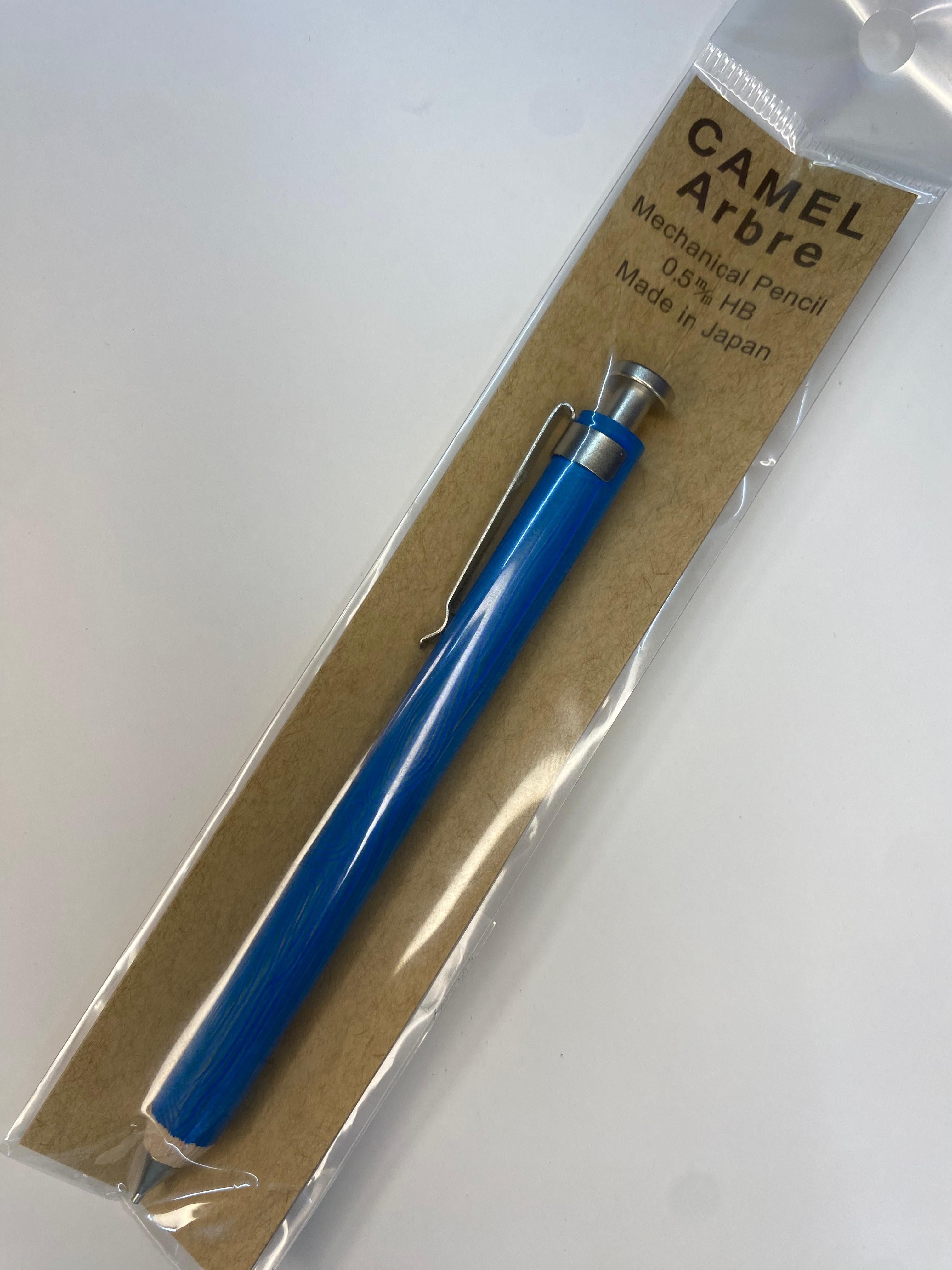 Koleksiyonluk Camel Ahşap Gövde 0.5 mm Versatil Kalem - Mavi