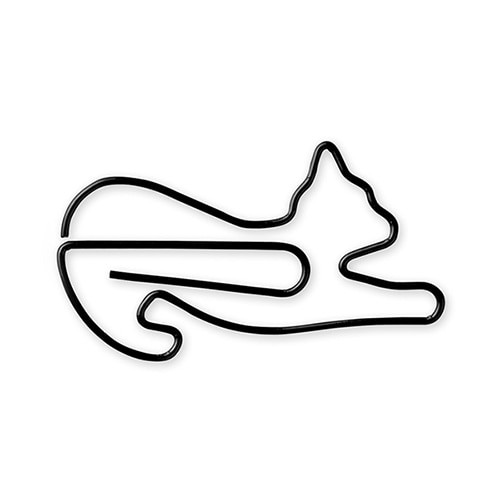 Midori D-CLIPS Mini Box Cat-Stretching 12 adet Klips