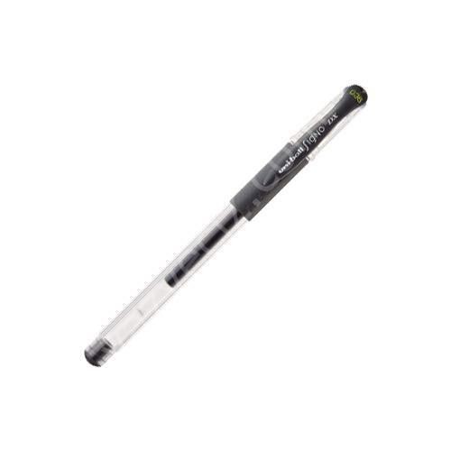 Uniball Signo 0,38mm Kağıdın Arkasına Geçirmeyen Jel Kalem.UM-151 Dx, Dark Grey