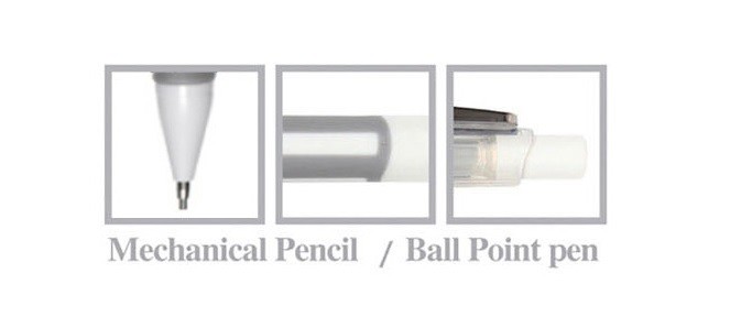 Xeno New Wave XT Versatil Mekanik Kalem 0.7 mm Beyaz