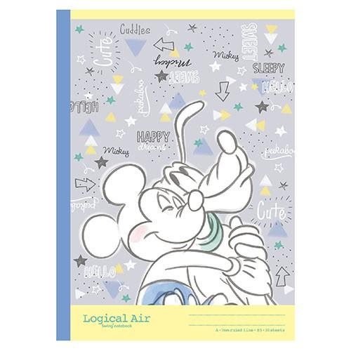 Mickey ve Arkadaşları 5'li Defter Seti , Orijinal Japon, Hello Little One, B5 Boyut, Noktalı Çizgili