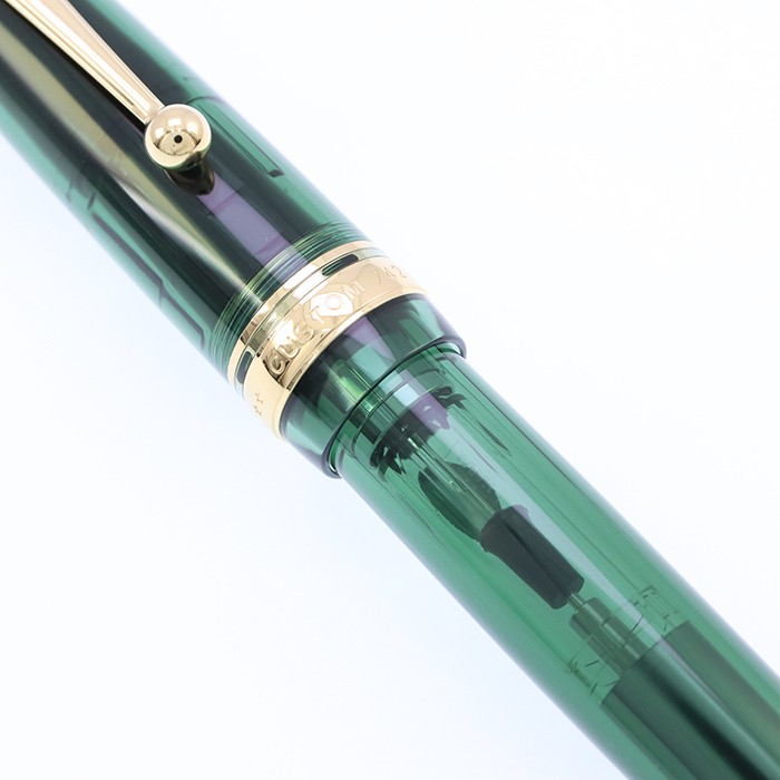 Pilot Custom 742 Limited Edition FKK-MT24-MTL FM UÇ Dolma Kalem - yeşil