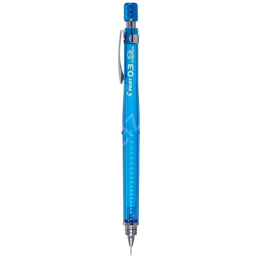 Pilot Mekanik Kurşun Kalem S3, 0.3 mm Şeffaf Mavi
