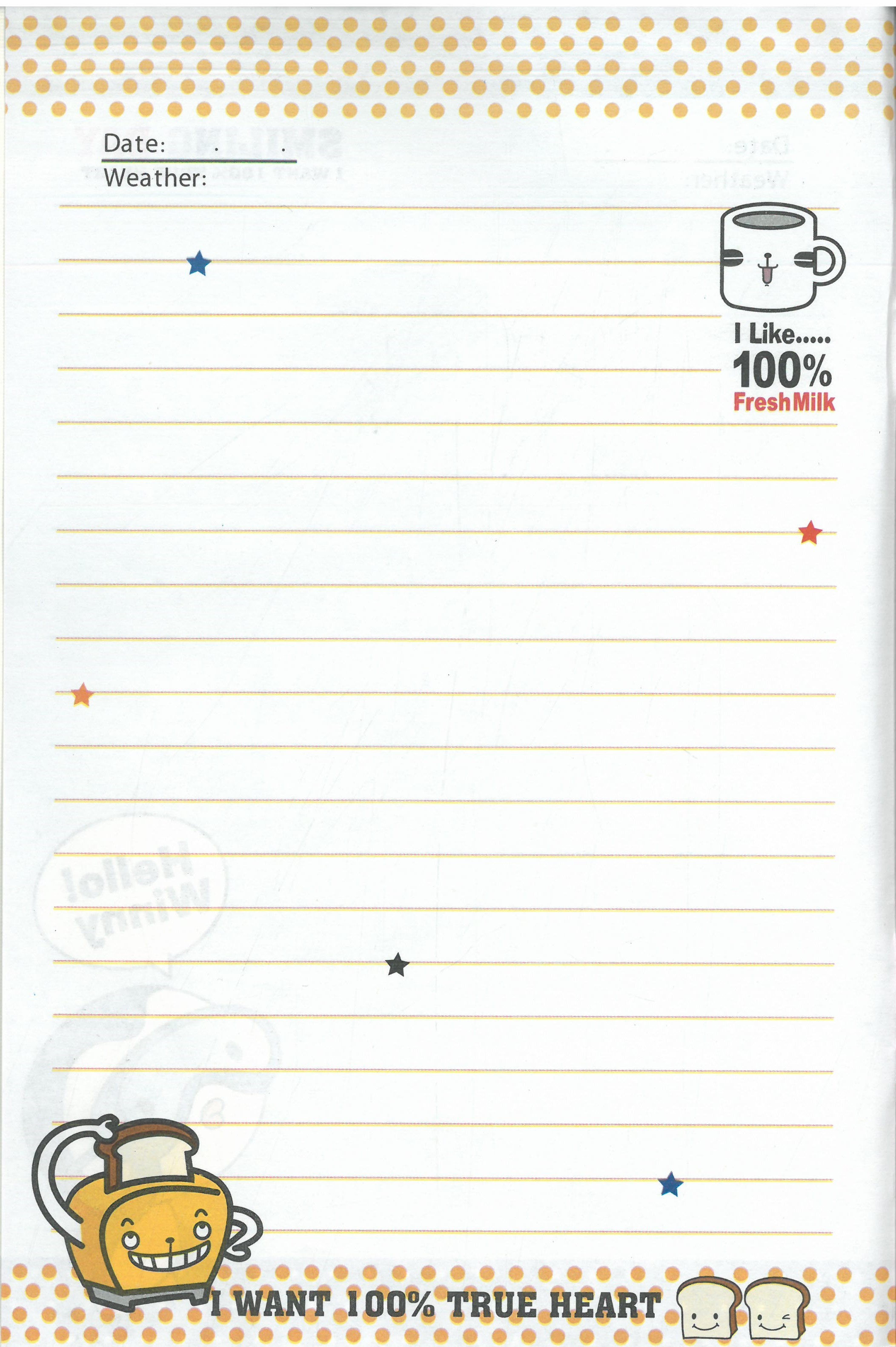Manga  Lucky Day Özel Tasarım Defter, Kampanyalı