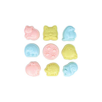 Sunstar Japon 9 Parçalı Damga Seti - hayvanlar