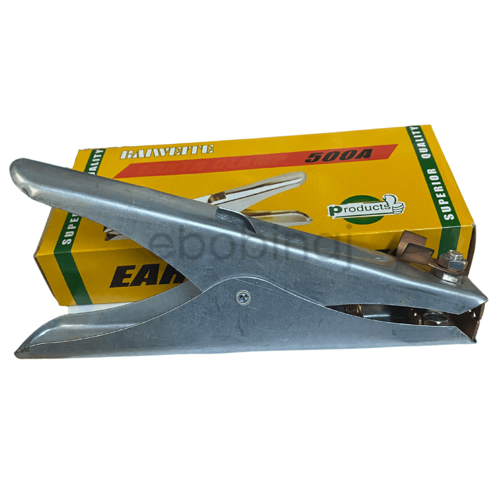 Earth Clamp Şase Pensesi Sac Yaylı 500 Amper