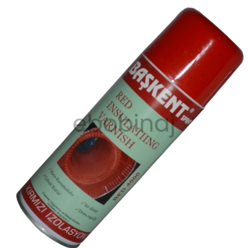 Kırmızı Sprey Vernik