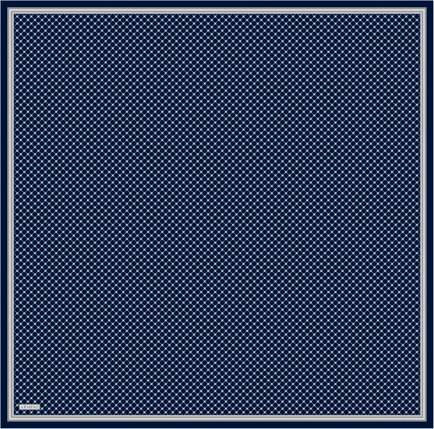 Armine Monogram Desenli Saf İpek Twill Eşarp