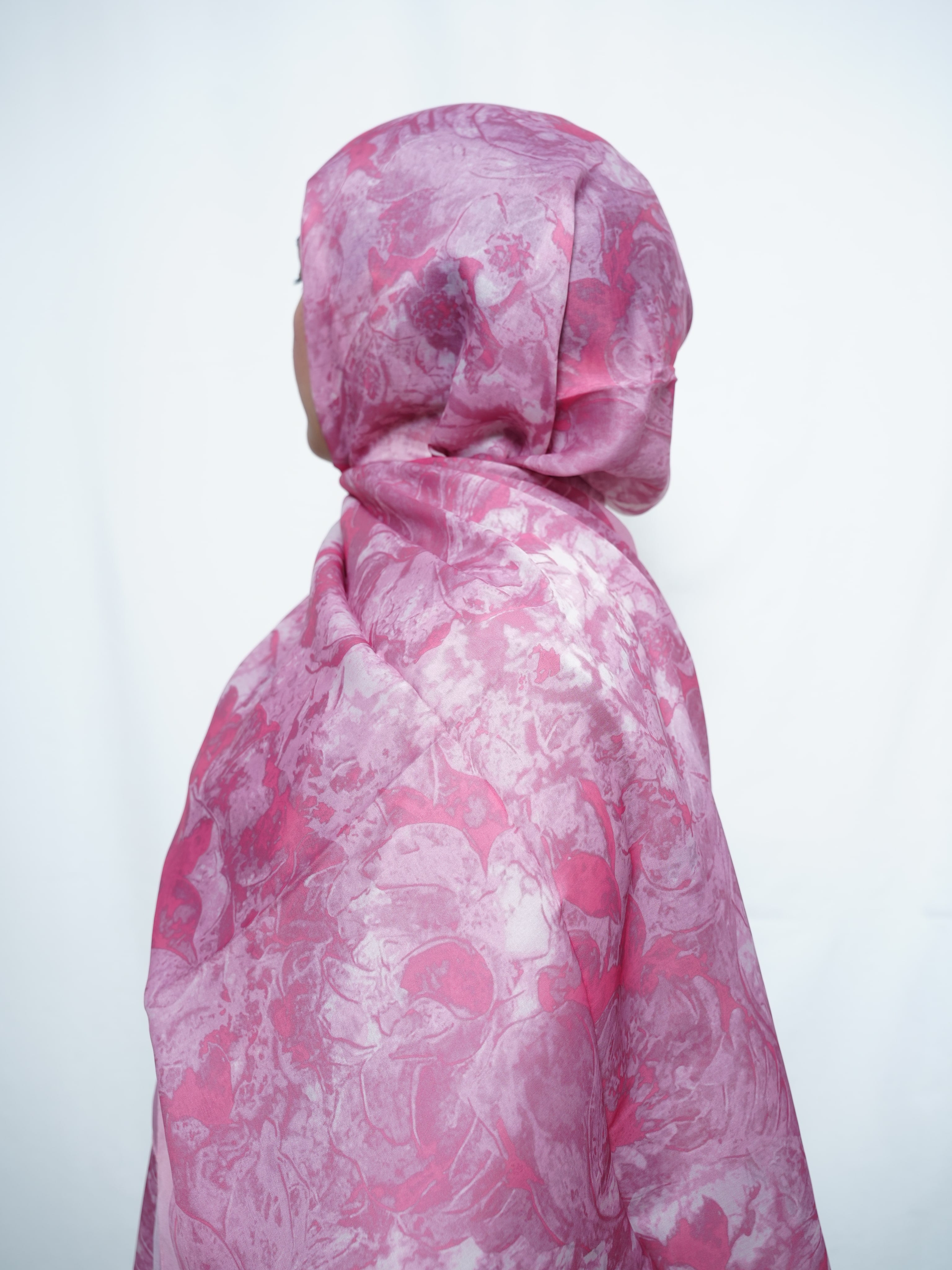 Emproyal Pamuk Vual Şal - Pembe main variant image