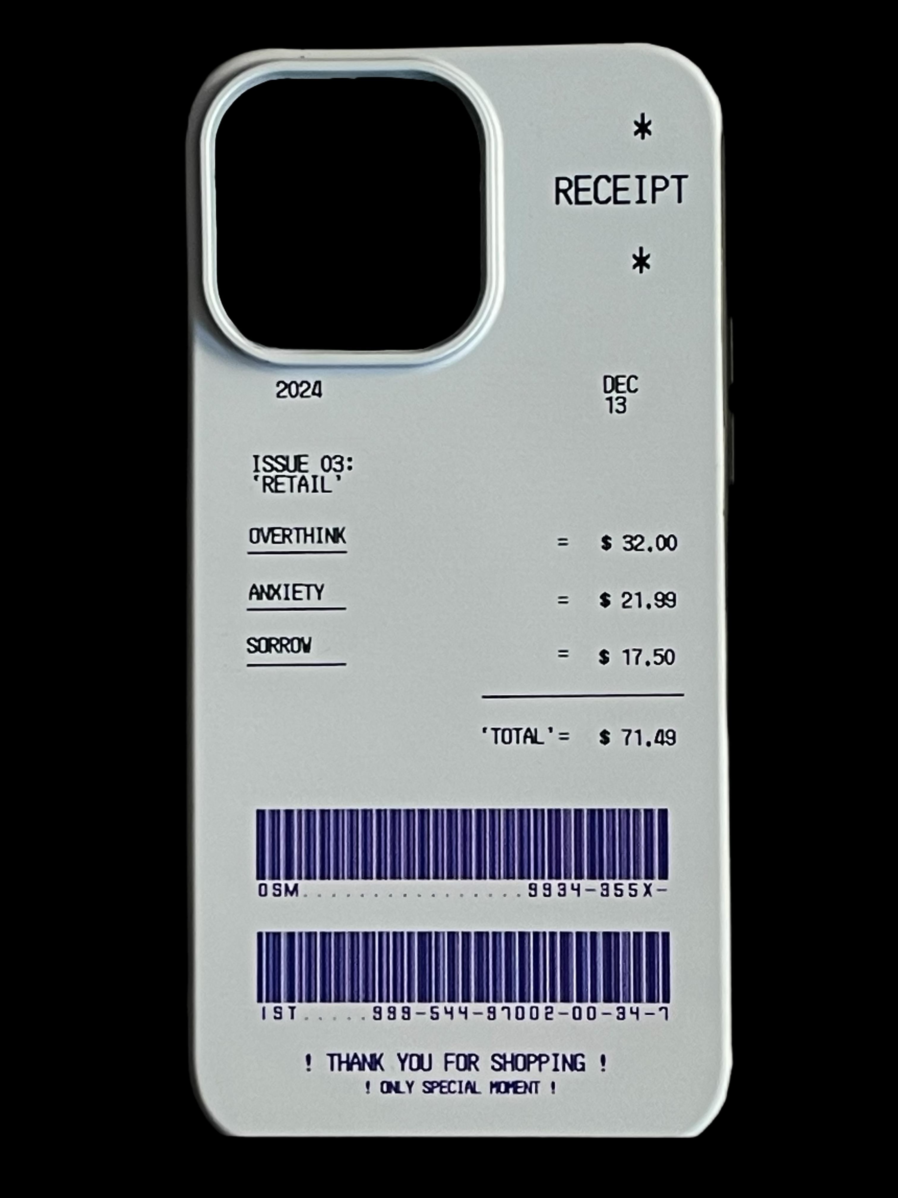 Receipt - Model Seç