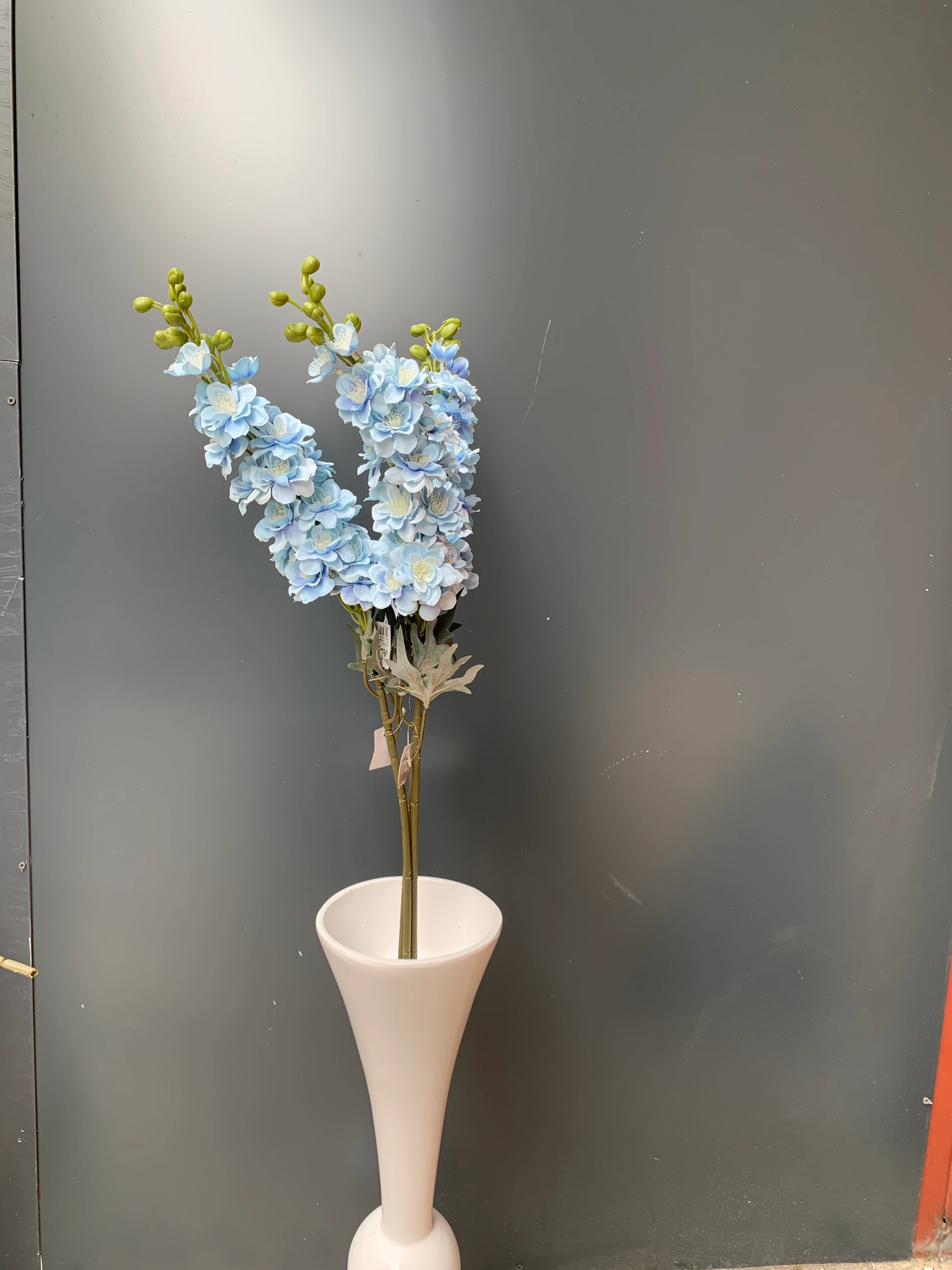 Yapay Çiçek Tek Dal Mavi Şebboy 83Cm