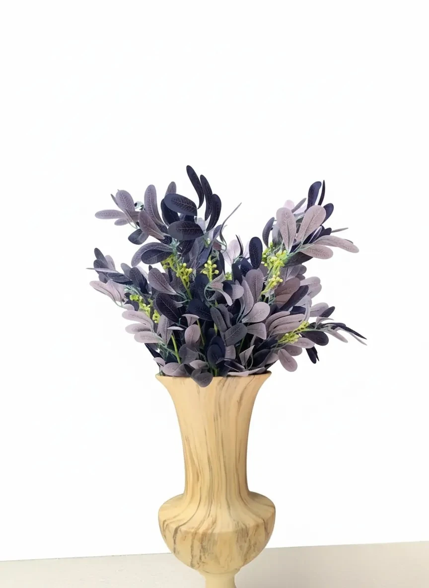 Yapay Demet Çiçek Lacivert Renk
