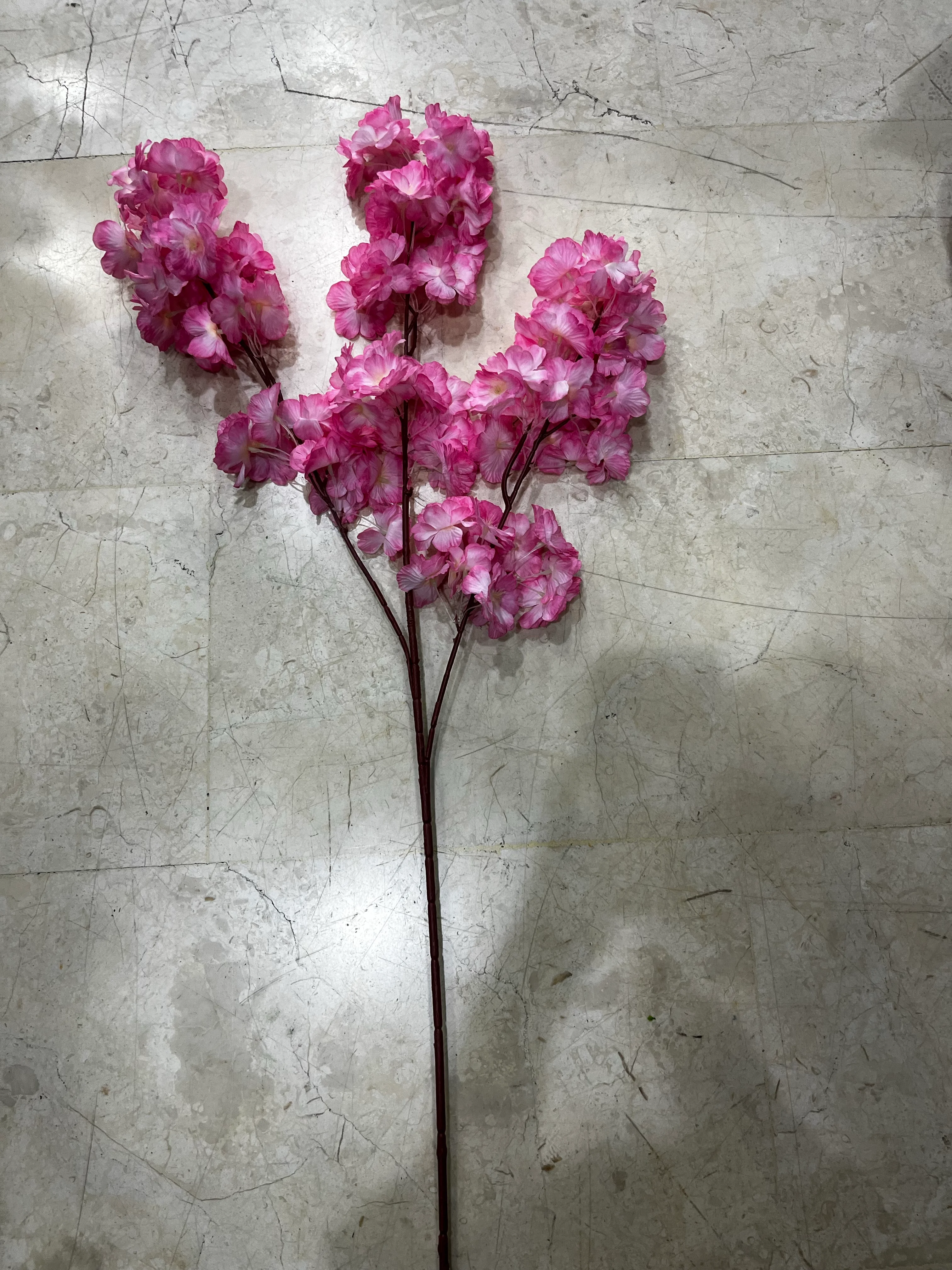 Yapay Pembe Bahar Dalı Japon Kiraz Çiçeği 90 cm