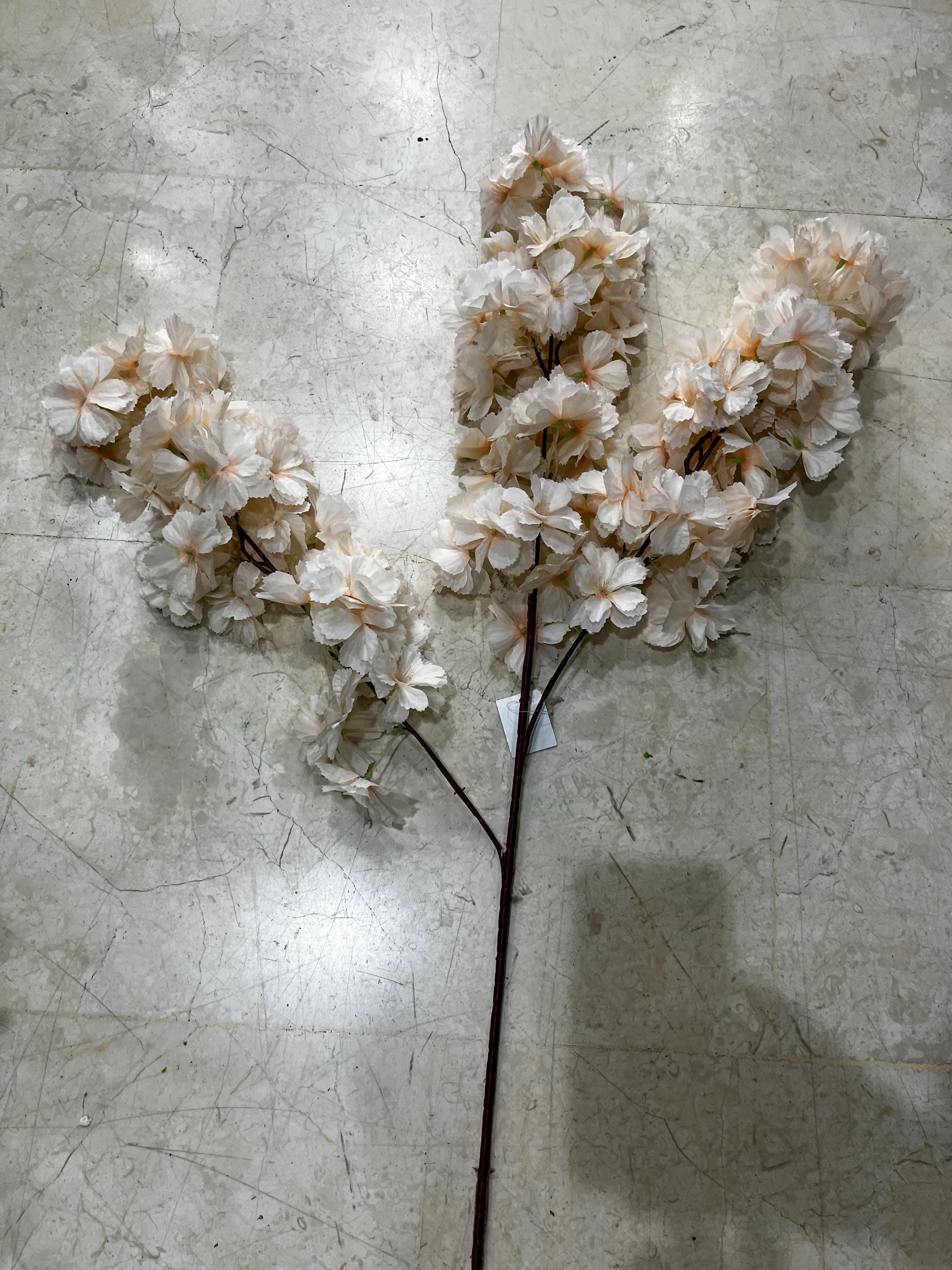 Yapay Somon Bahar Dalı Japon Kiraz Çiçeği 90cm